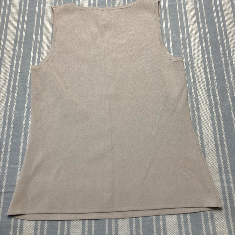 💛TODAY***$15***Cable & Gauge silver embellished tank top. - Picture 4 of 4